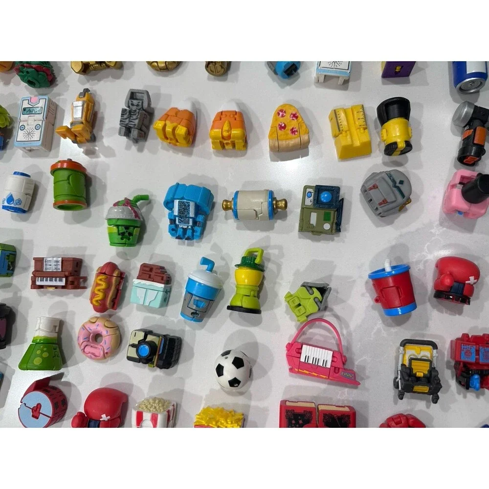Transformers BotBots Lot 77 Figures Retired Rare Gold Chase Mostly Unique Toys